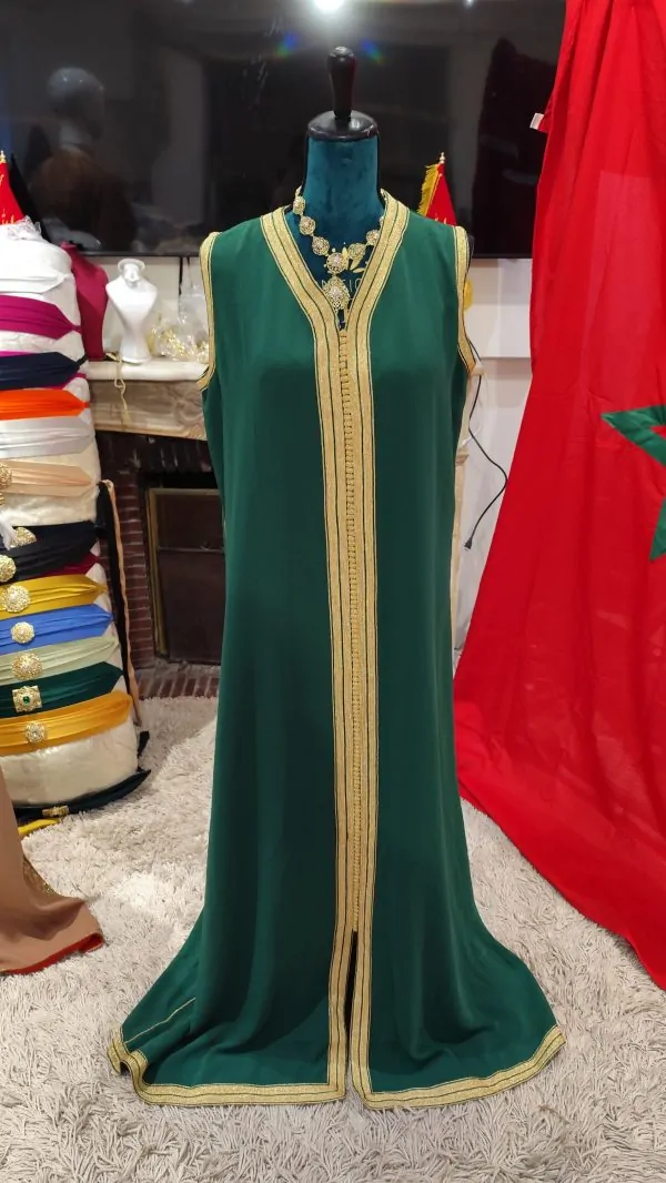 caftan marocain d occasion doublé — photo 3