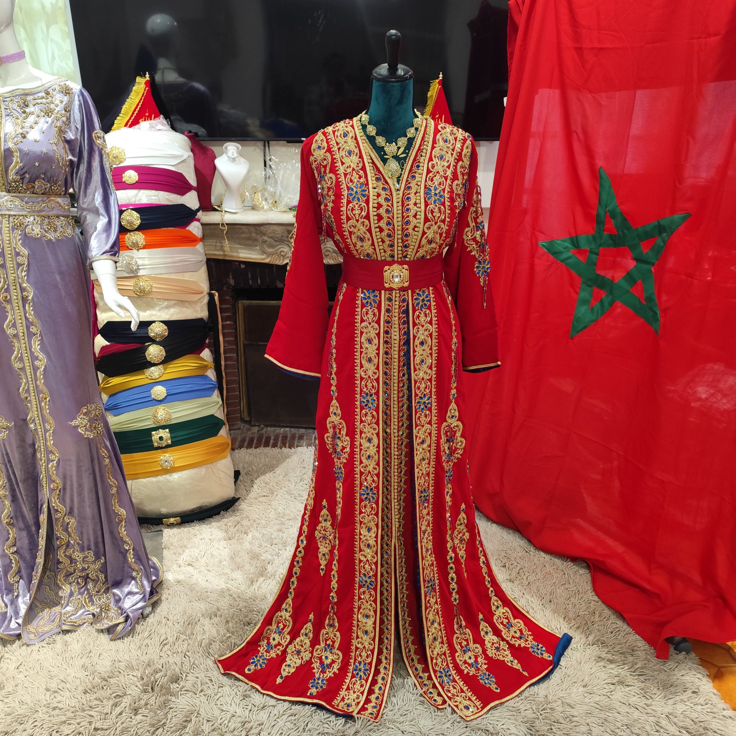 caftan marocain neuf doublé – Image 8