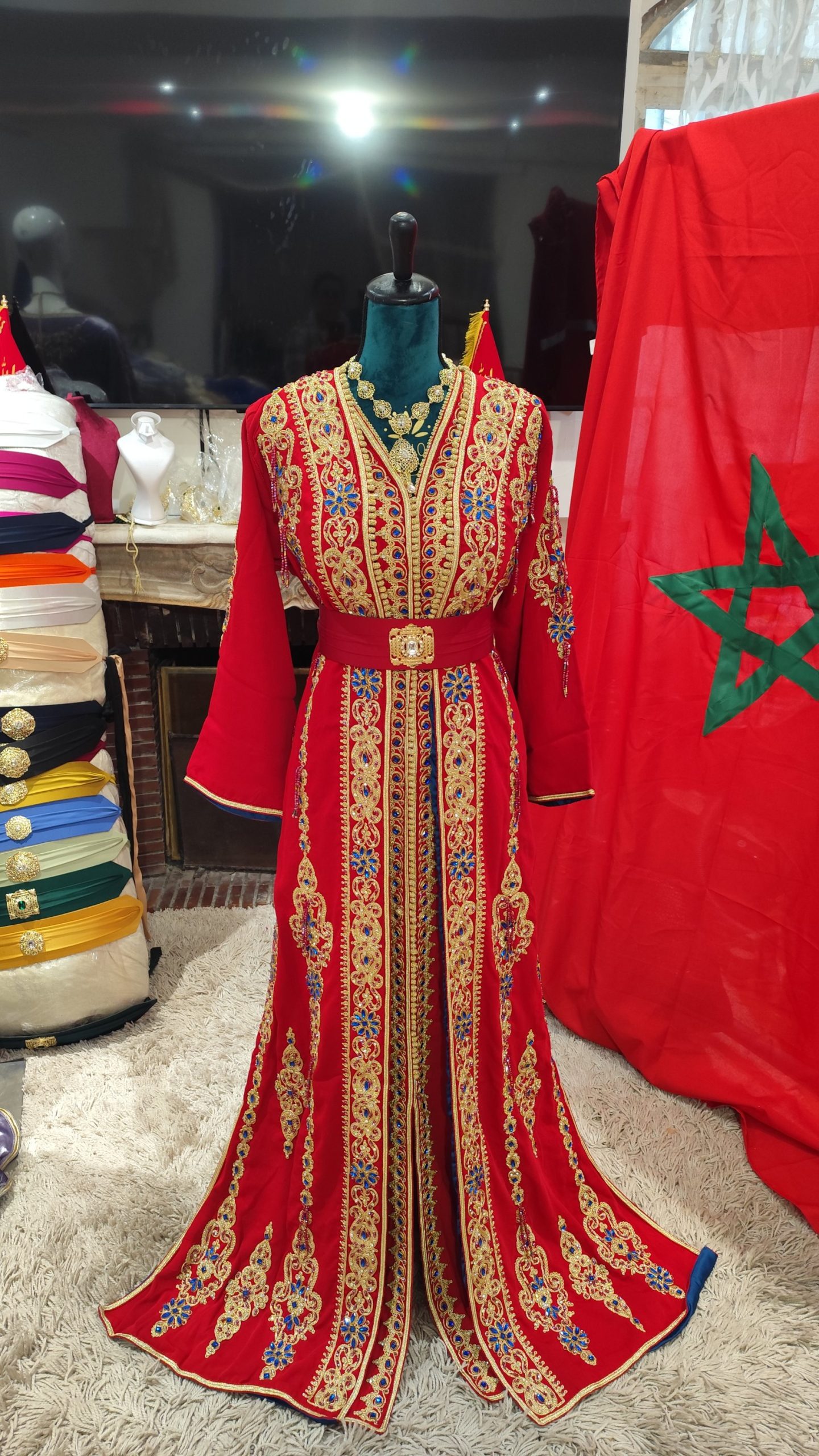 caftan marocain neuf doublé – Image 5