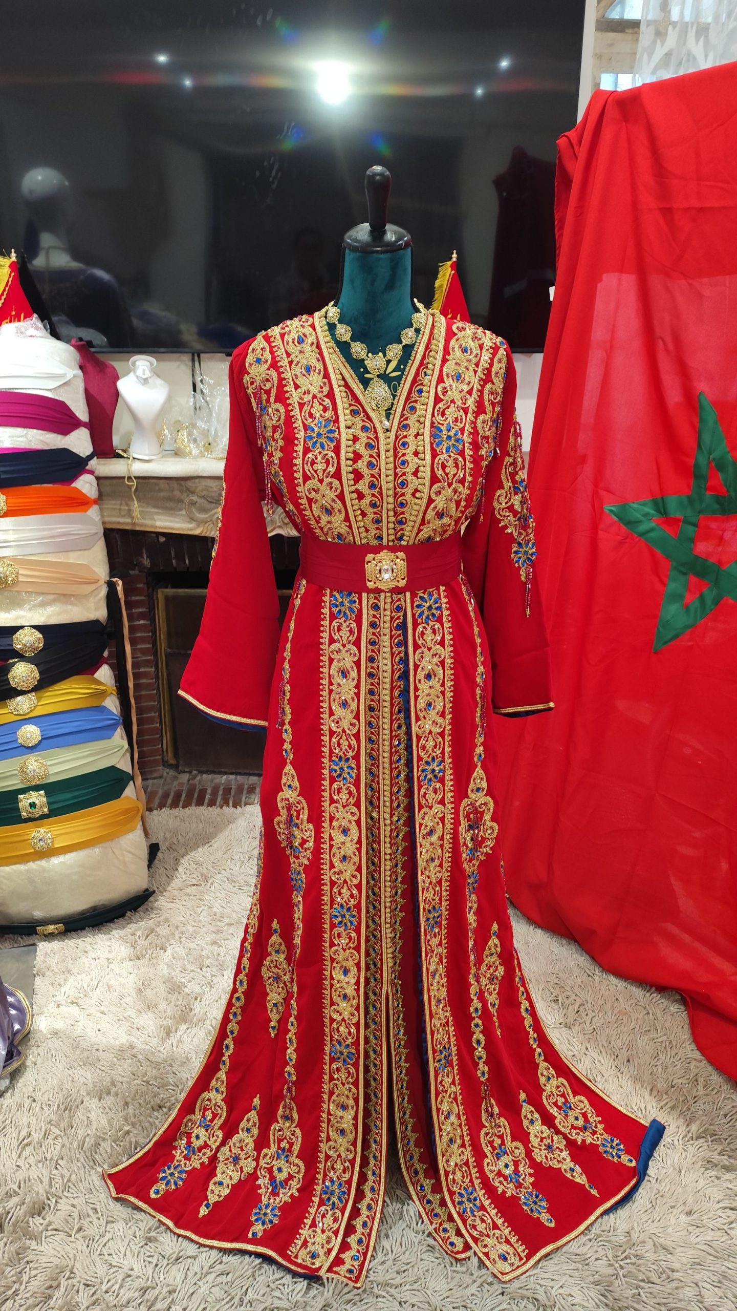 caftan marocain neuf doublé – Image 6