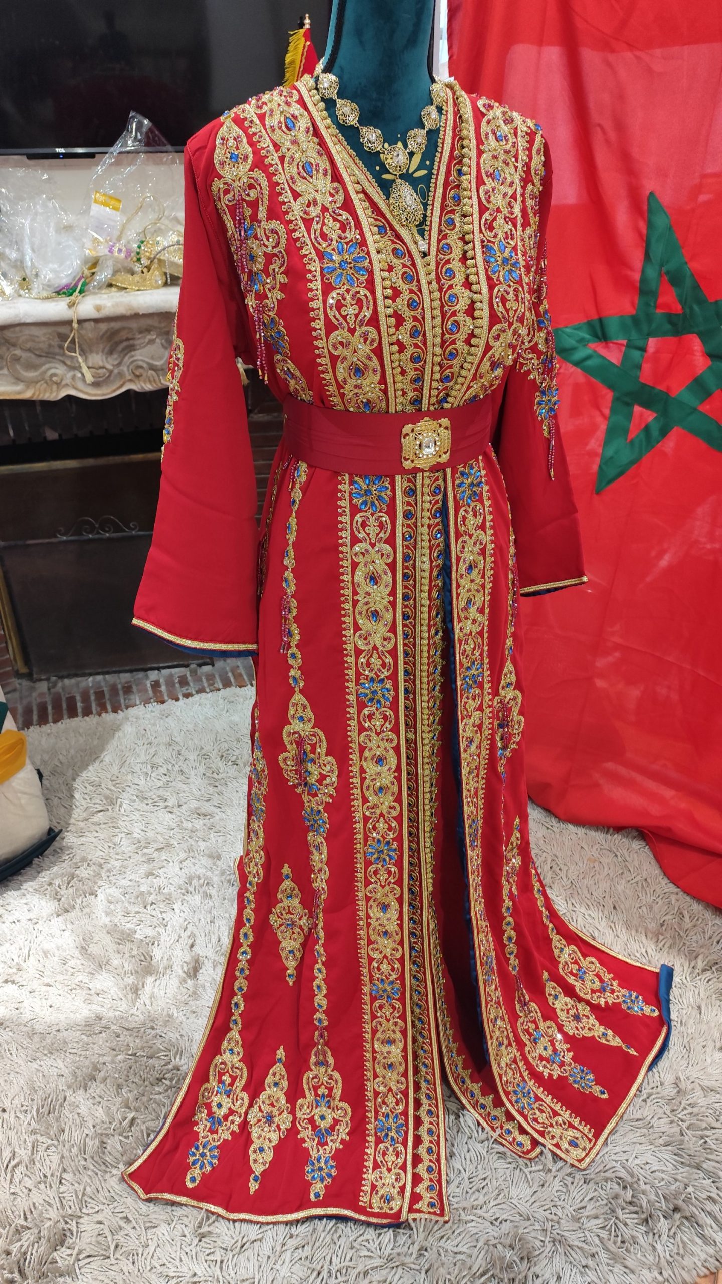 caftan marocain neuf doublé – Image 9
