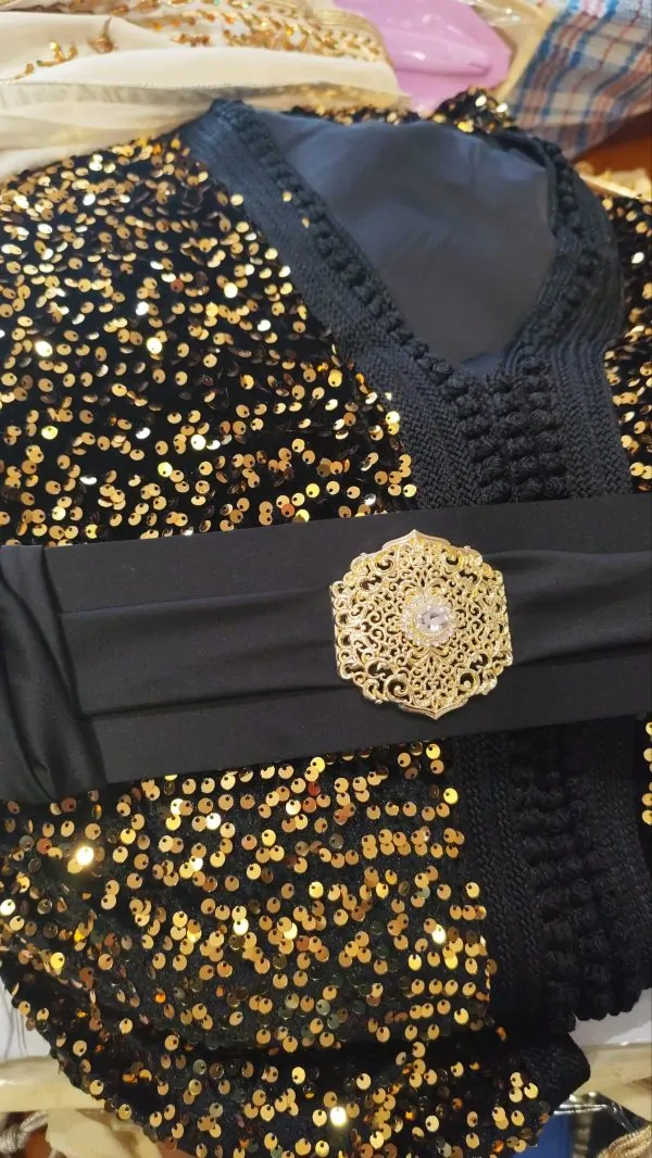 caftan marocain neuf doublé avec ceinture
