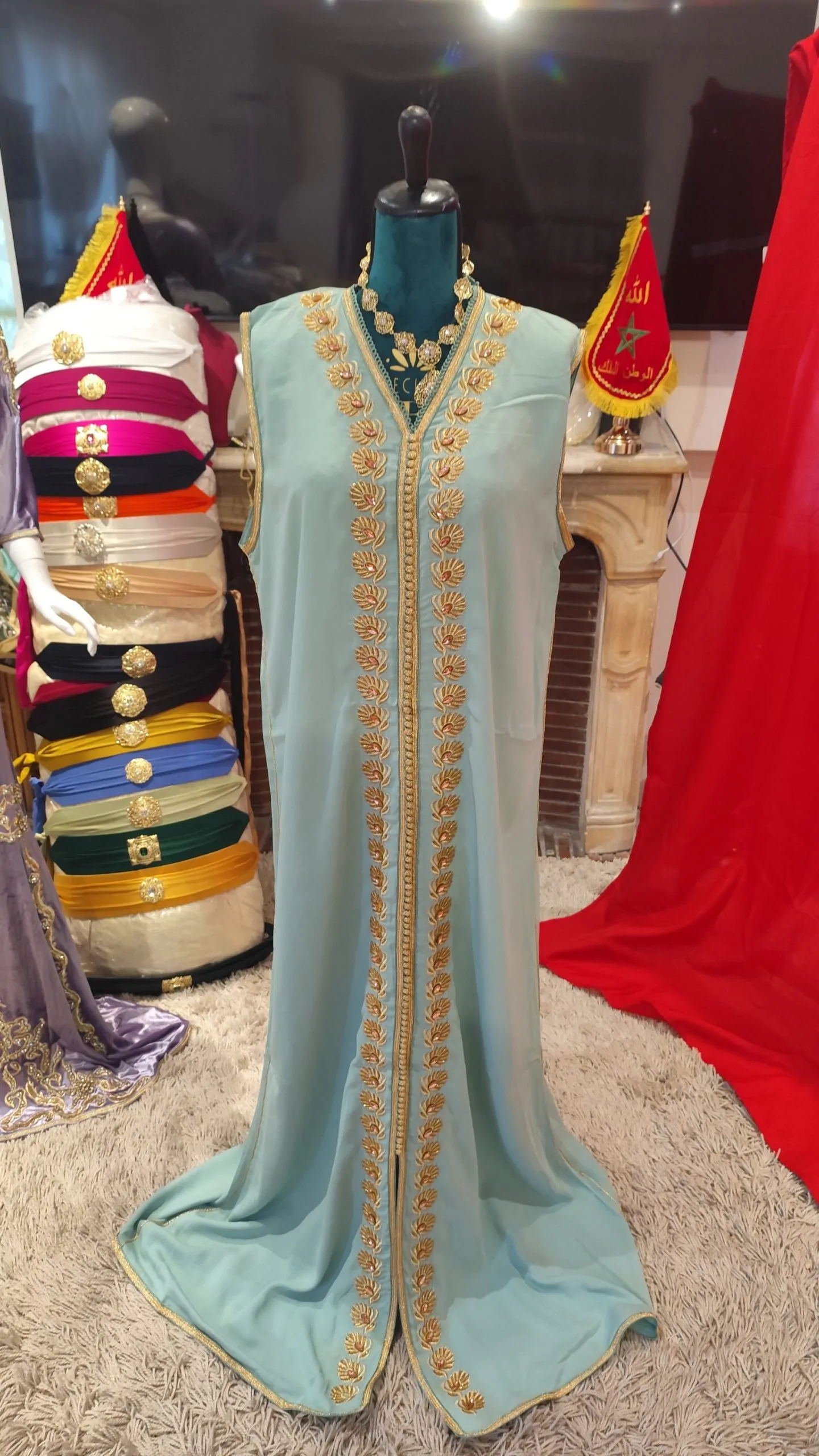 caftan marocain neuf doublé – Image 6
