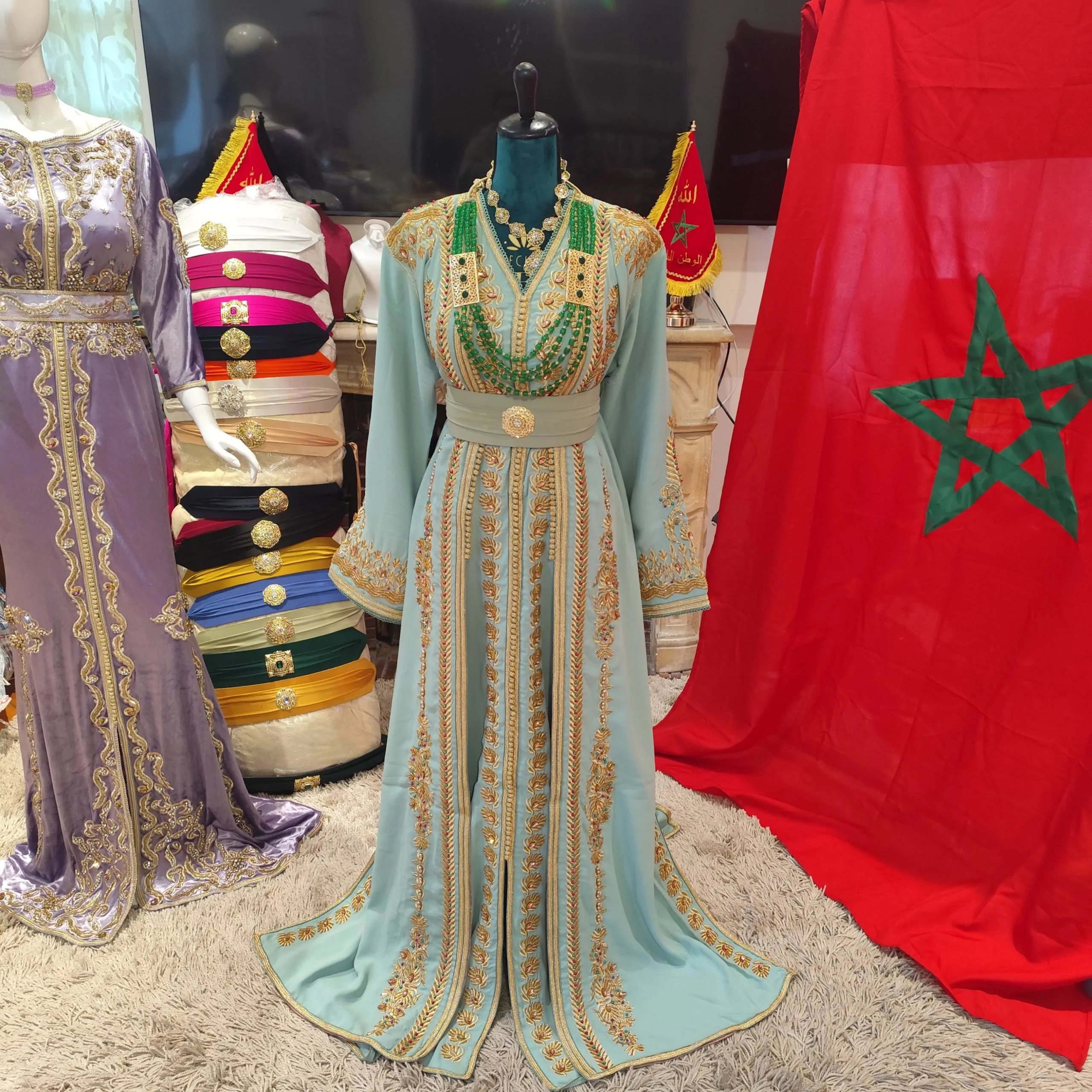 caftan marocain neuf doublé