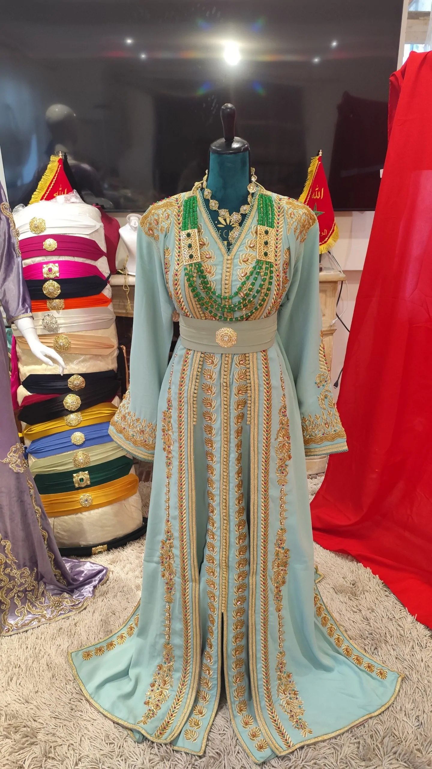 caftan marocain neuf doublé – Image 7