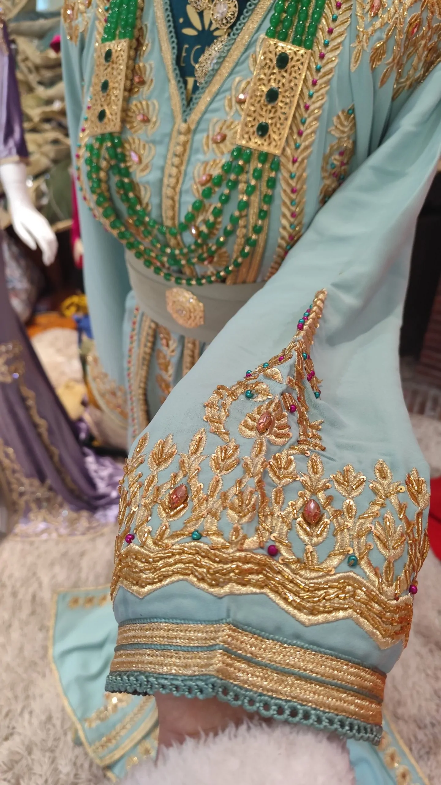 caftan marocain neuf doublé – Image 8