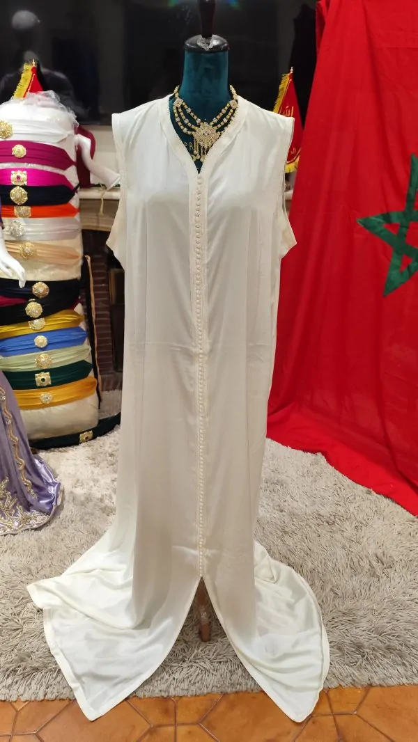 Caftán marroquí nuevo forrado, talla grande — photo 8