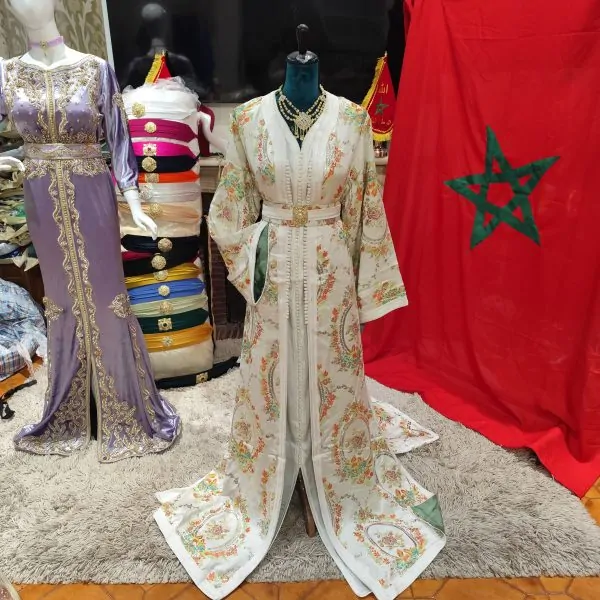 Caftán marroquí nuevo forrado, talla grande — photo 16