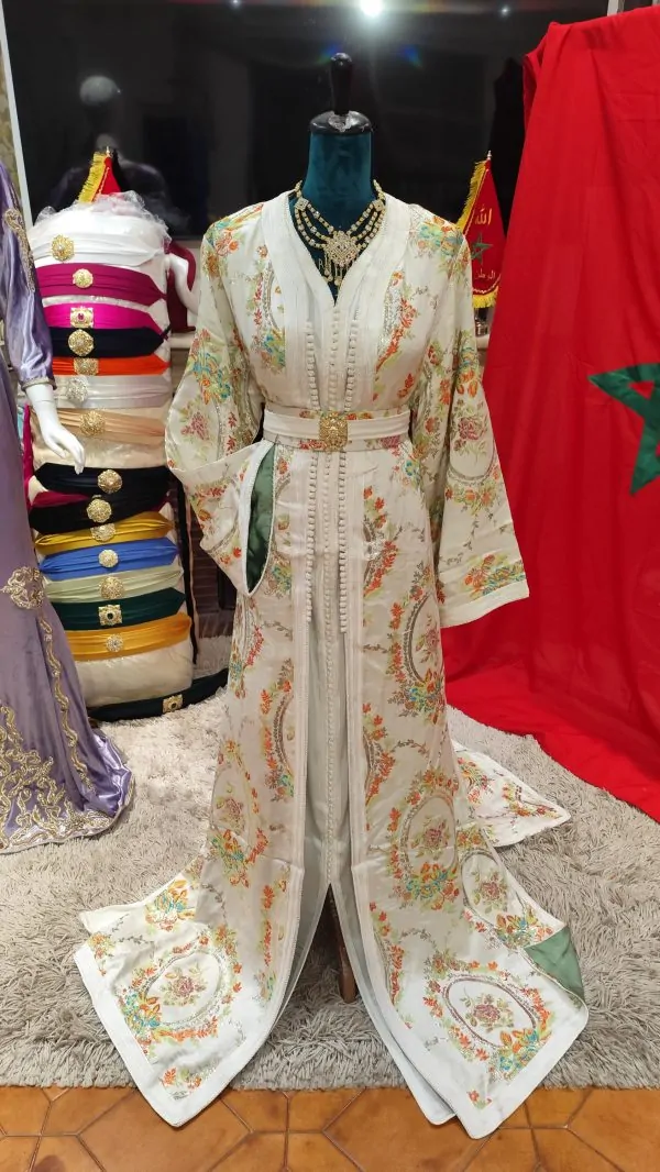 Caftán marroquí nuevo forrado, talla grande — photo 10
