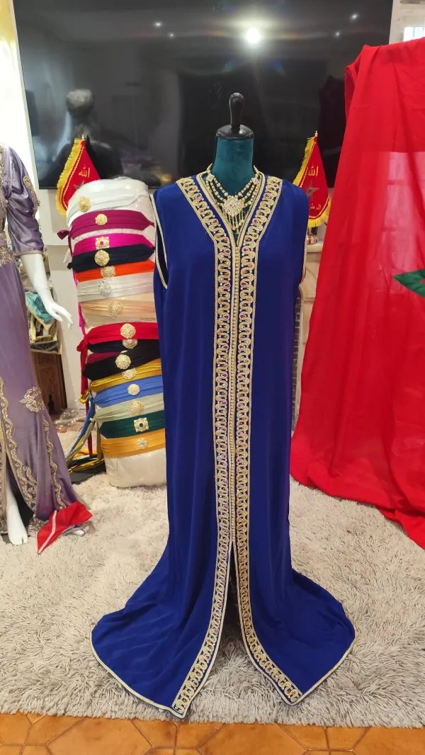 New lined Moroccan caftan, 65cm — photo 10
