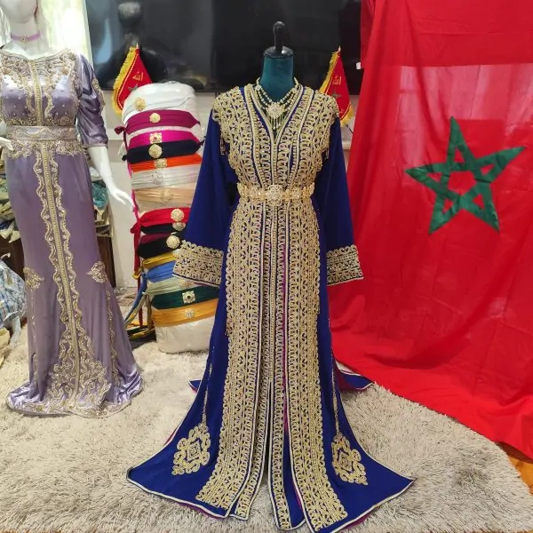 New lined Moroccan caftan, 65cm — photo 8