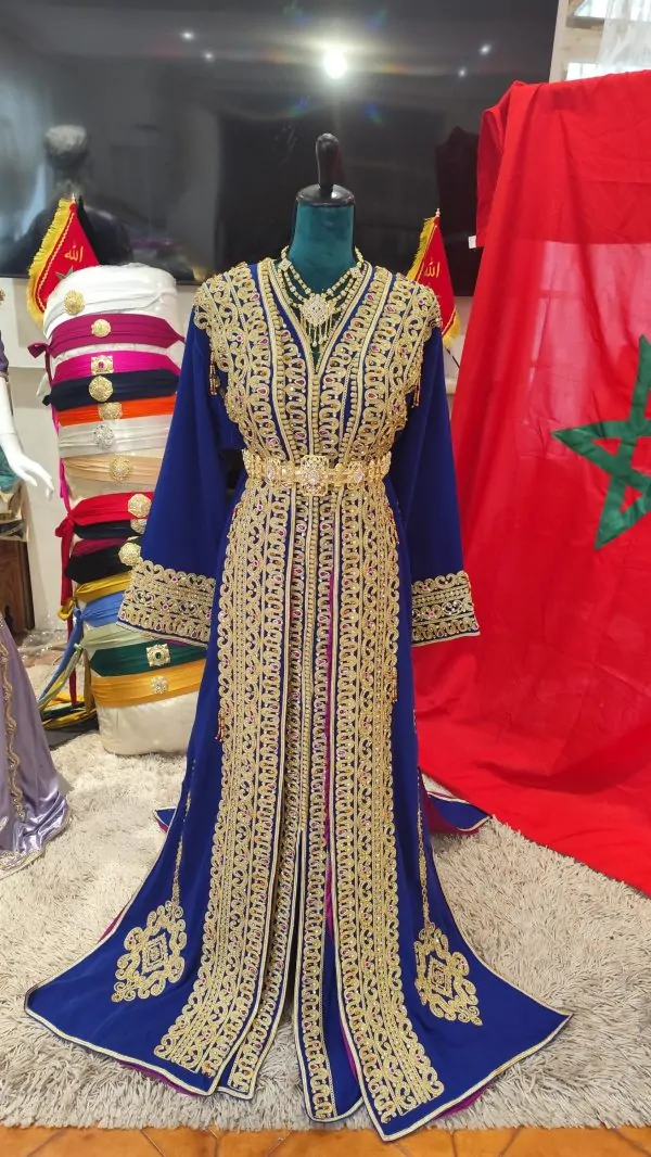 New lined Moroccan caftan, 65cm — photo 4