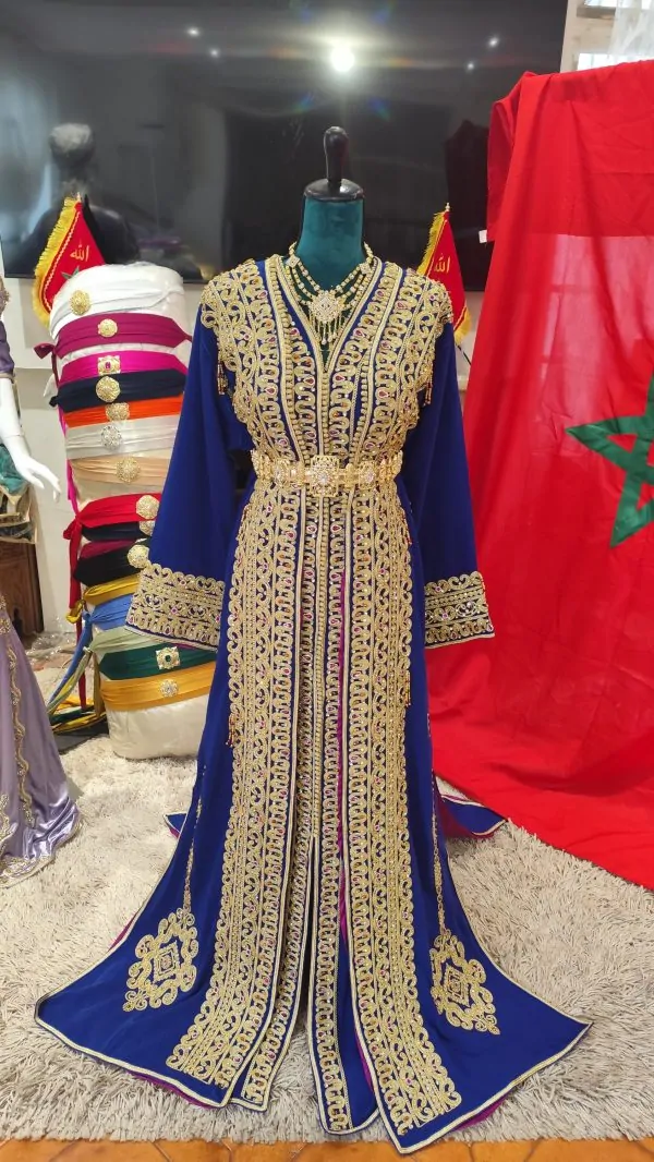 New lined Moroccan caftan, 65cm — photo 9