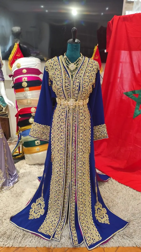 New lined Moroccan caftan, 65cm — photo 7