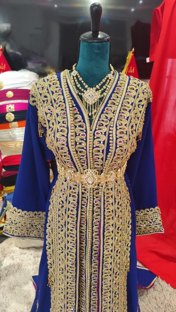 New lined Moroccan caftan, 65cm — photo 3