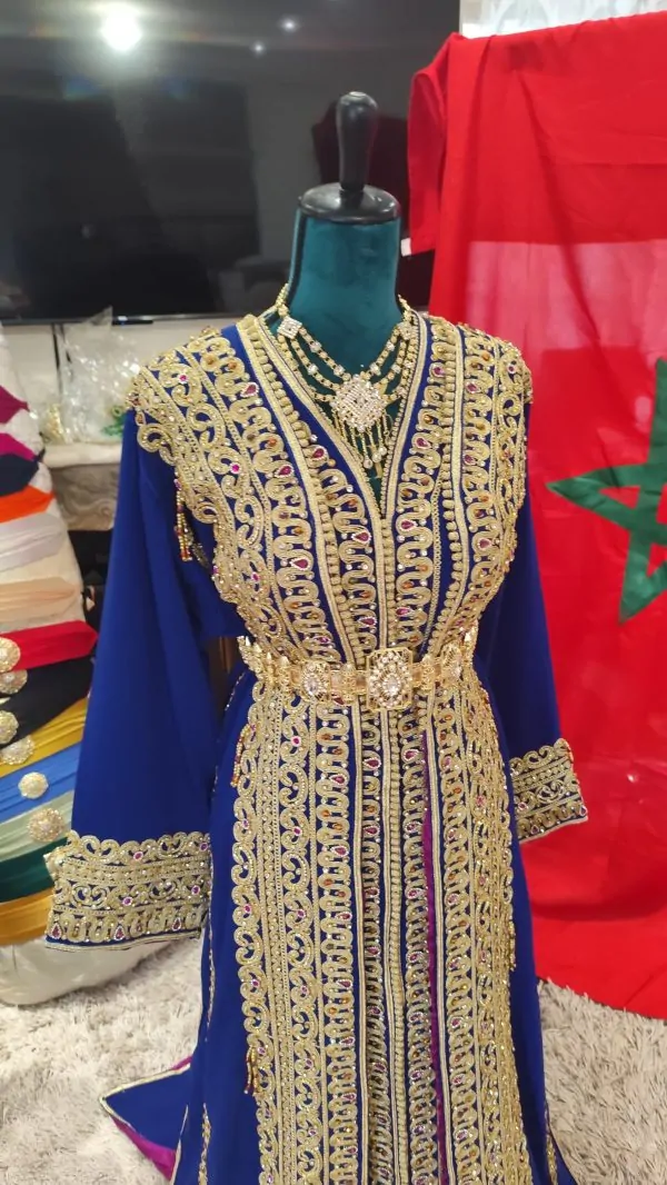 New lined Moroccan caftan, 65cm — photo 11