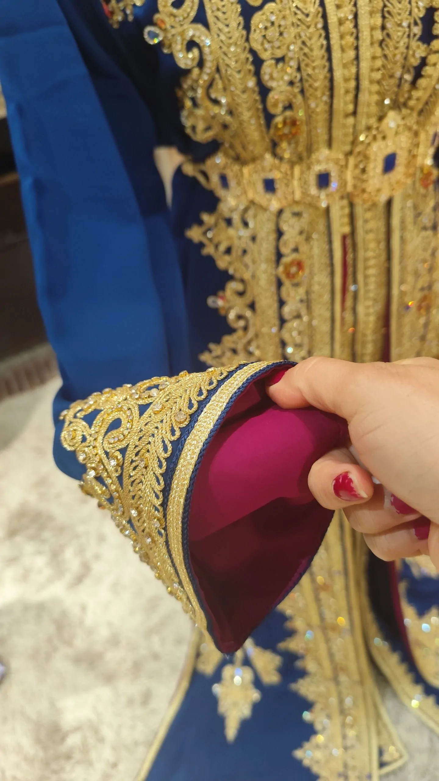 caftan marocain neuf doublé – Image 10