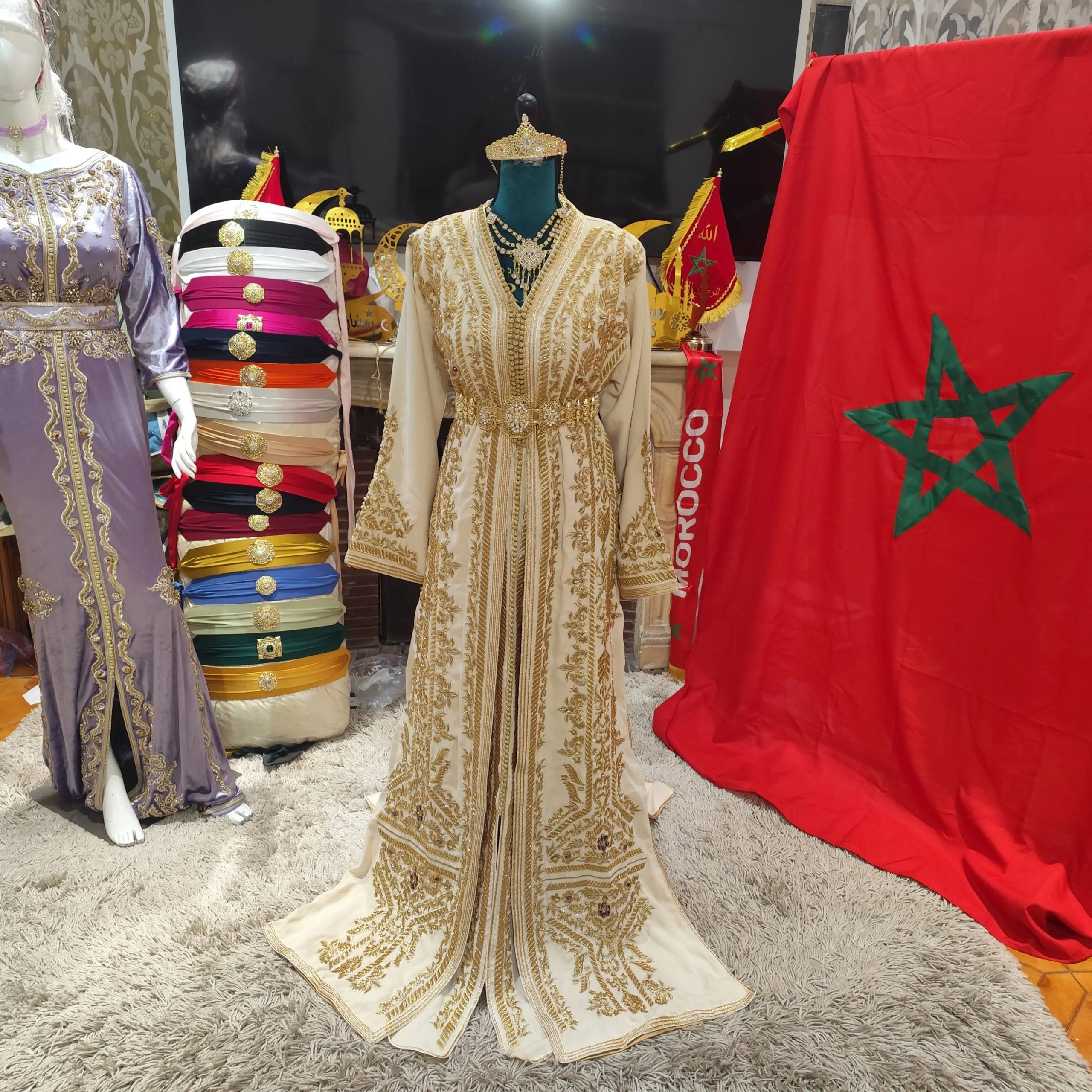 caftan marocain neuf doublé