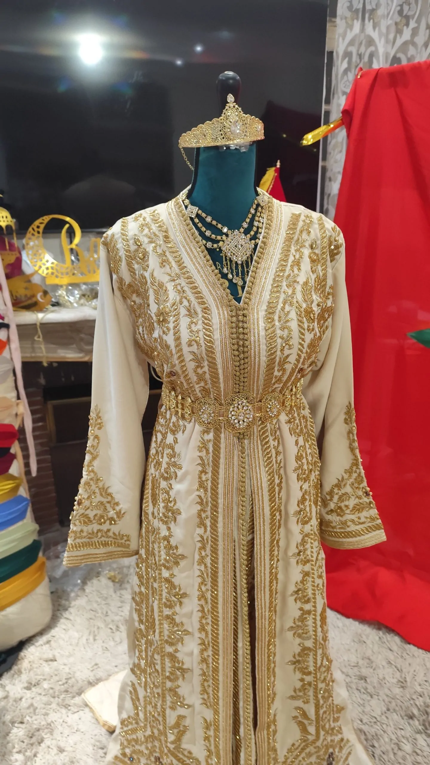 caftan marocain neuf doublé – Image 10