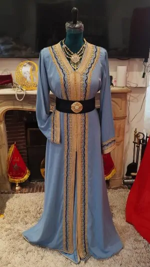 Gebrauchter marokkanischer Kaftan