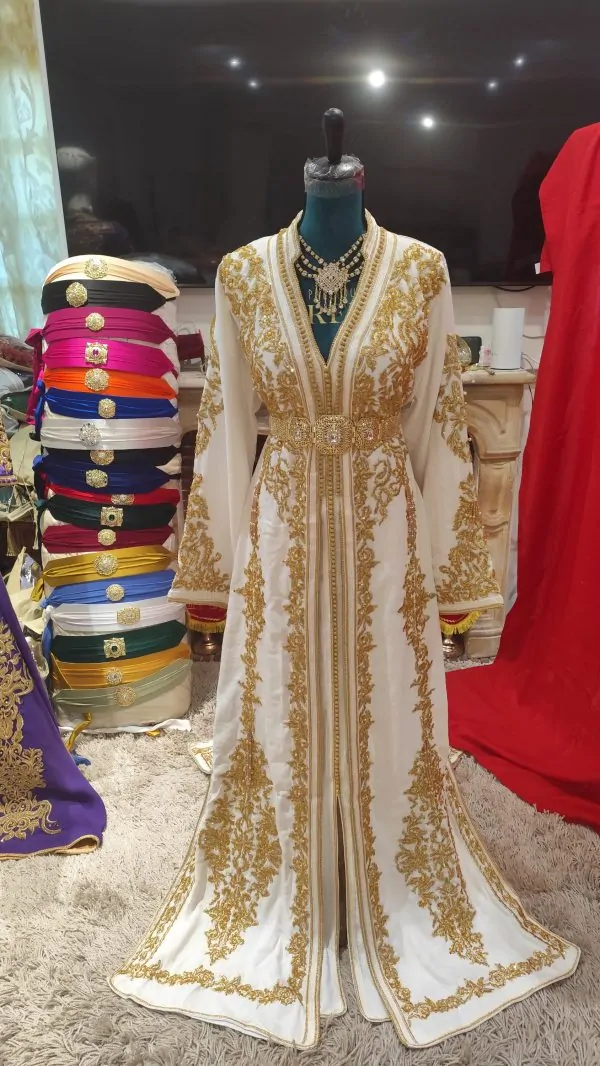 caftan marocain neuf doublé — photo 9