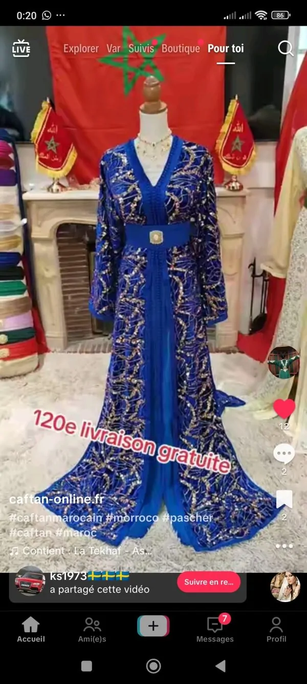 11 Caftans plus bijoux de tête — photo 4