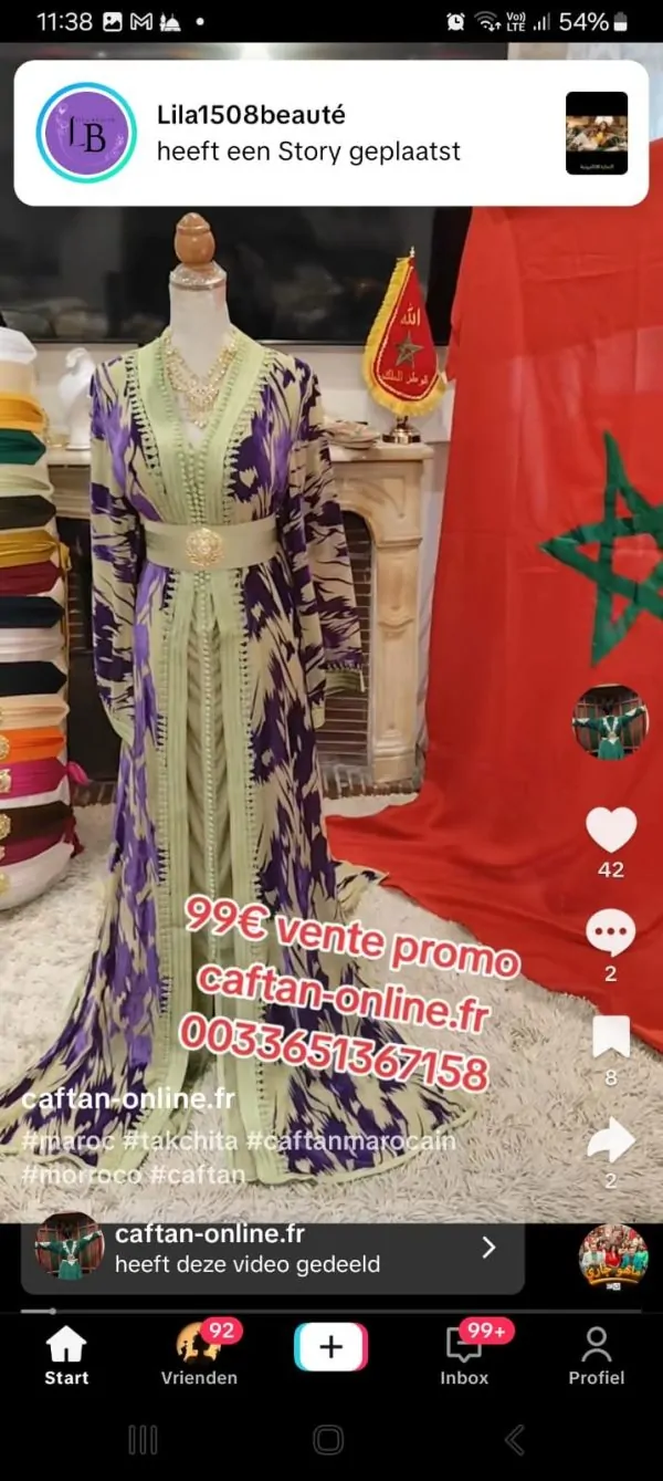 9caftans plus trois ceintures — photo 3