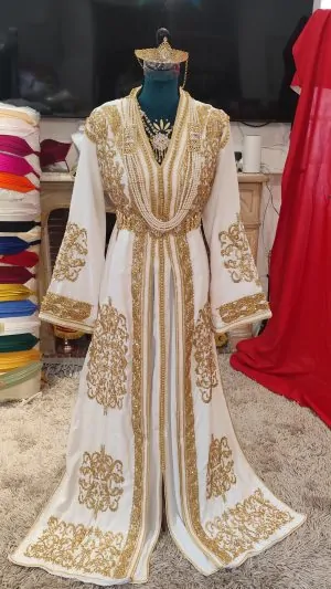 Neuer gefütterter marokkanischer Kaftan