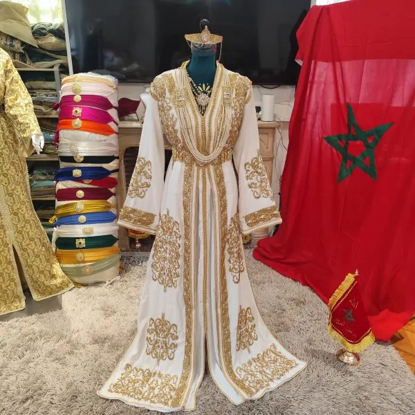 caftan marocain neuf doublé — photo 16