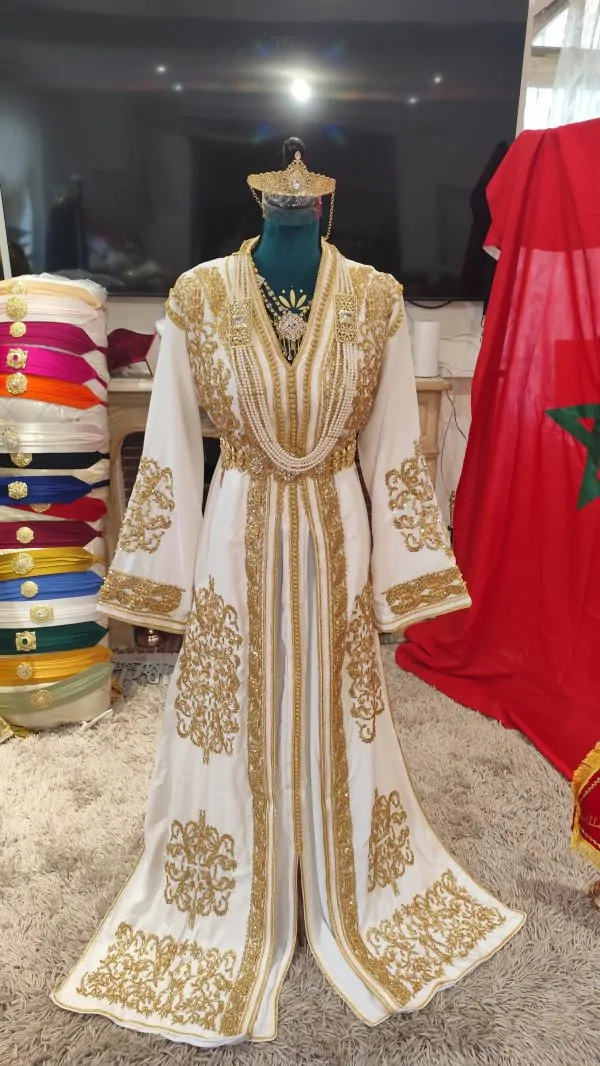 caftan marocain neuf doublé — photo 8
