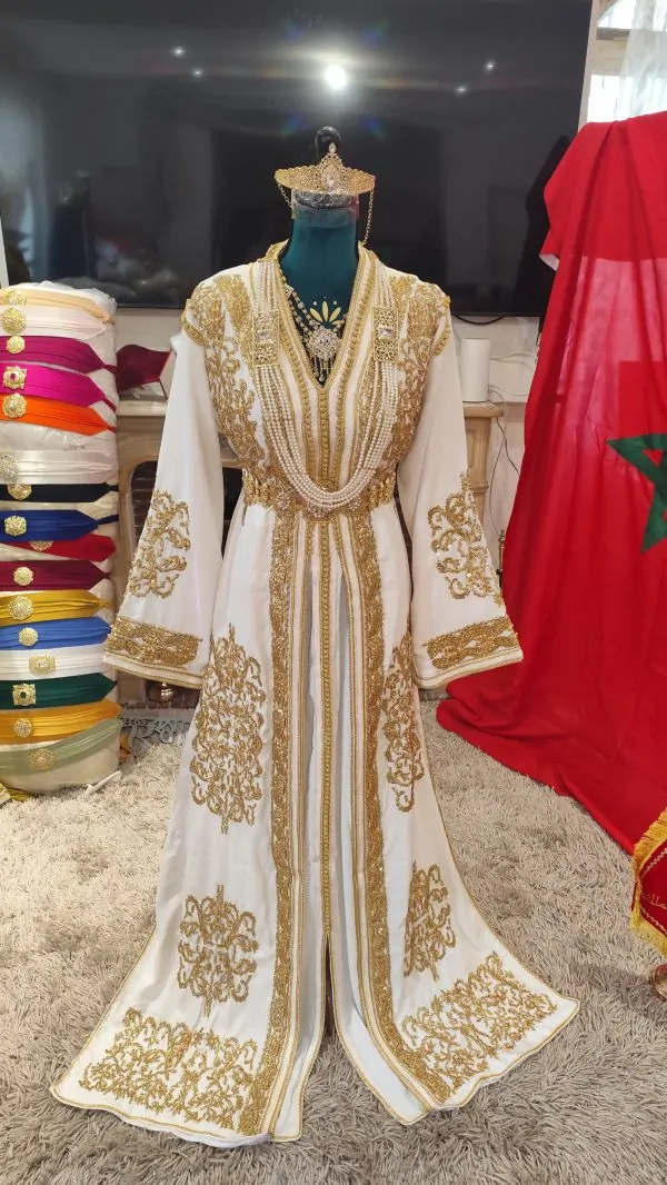 caftan marocain neuf doublé — photo 3
