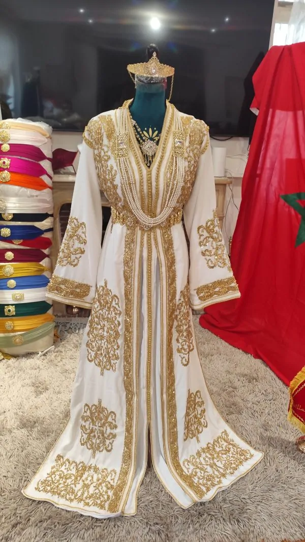 caftan marocain neuf doublé — photo 12