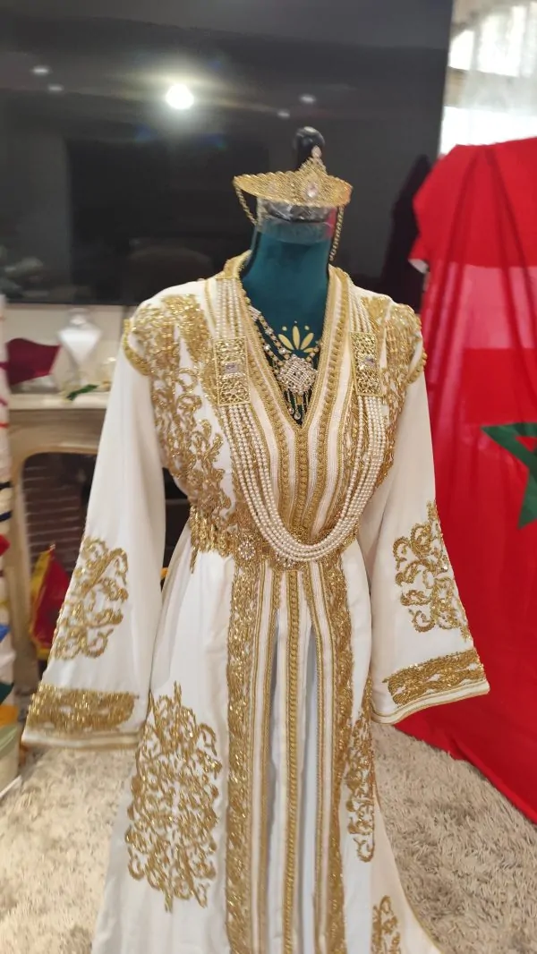 caftan marocain neuf doublé — photo 5