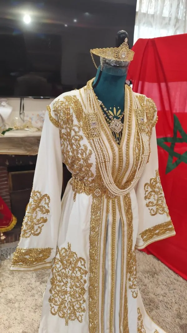 caftan marocain neuf doublé — photo 9