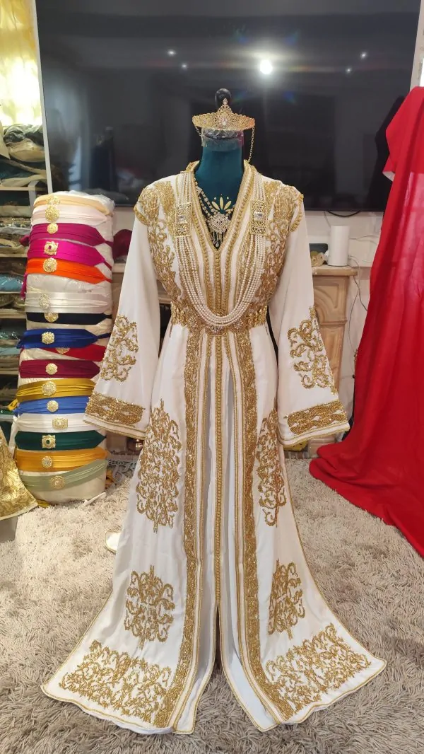 caftan marocain neuf doublé — photo 4