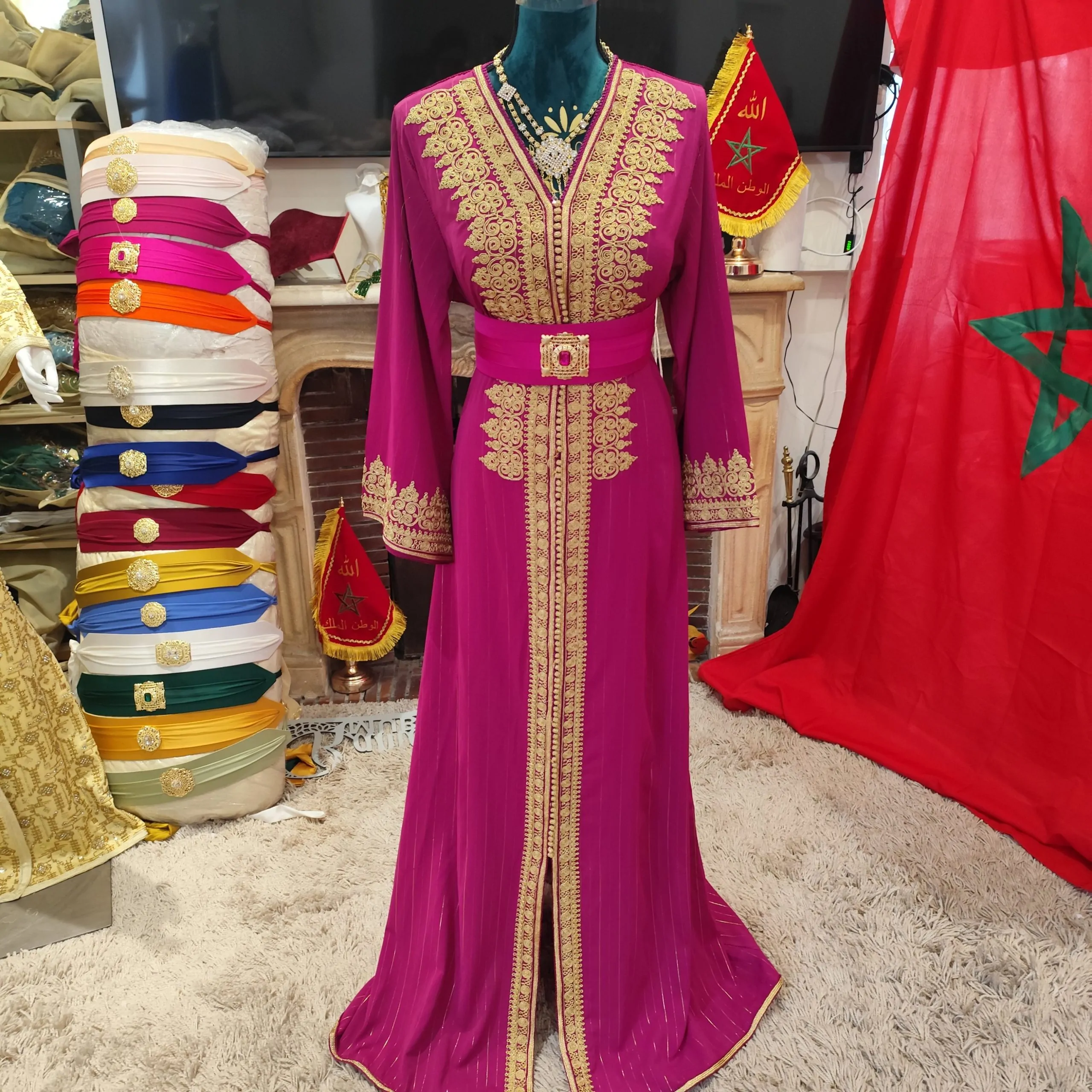 caftan marocain modèle d exposition – Image 10