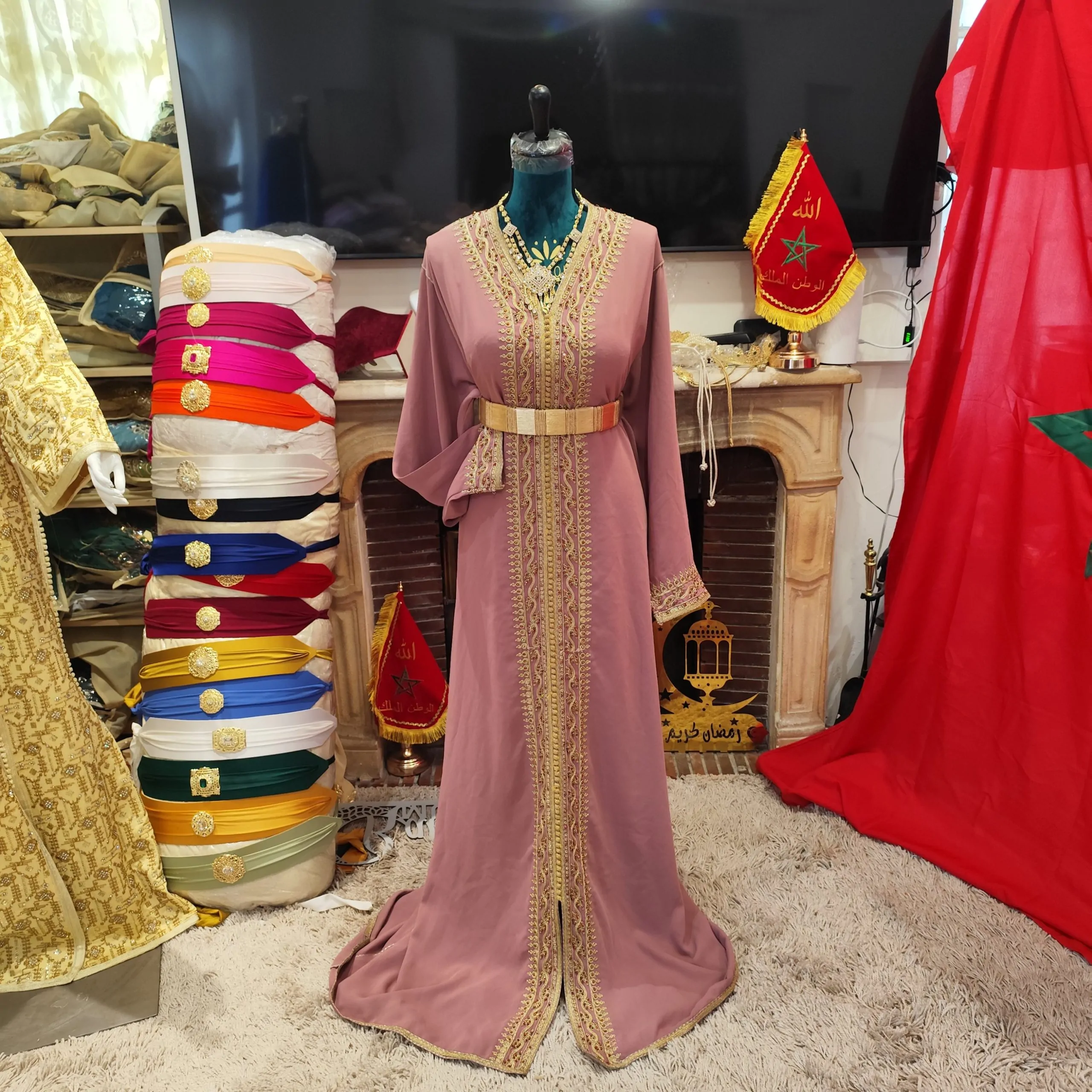 caftan marocain d occasion grande taille – Image 12