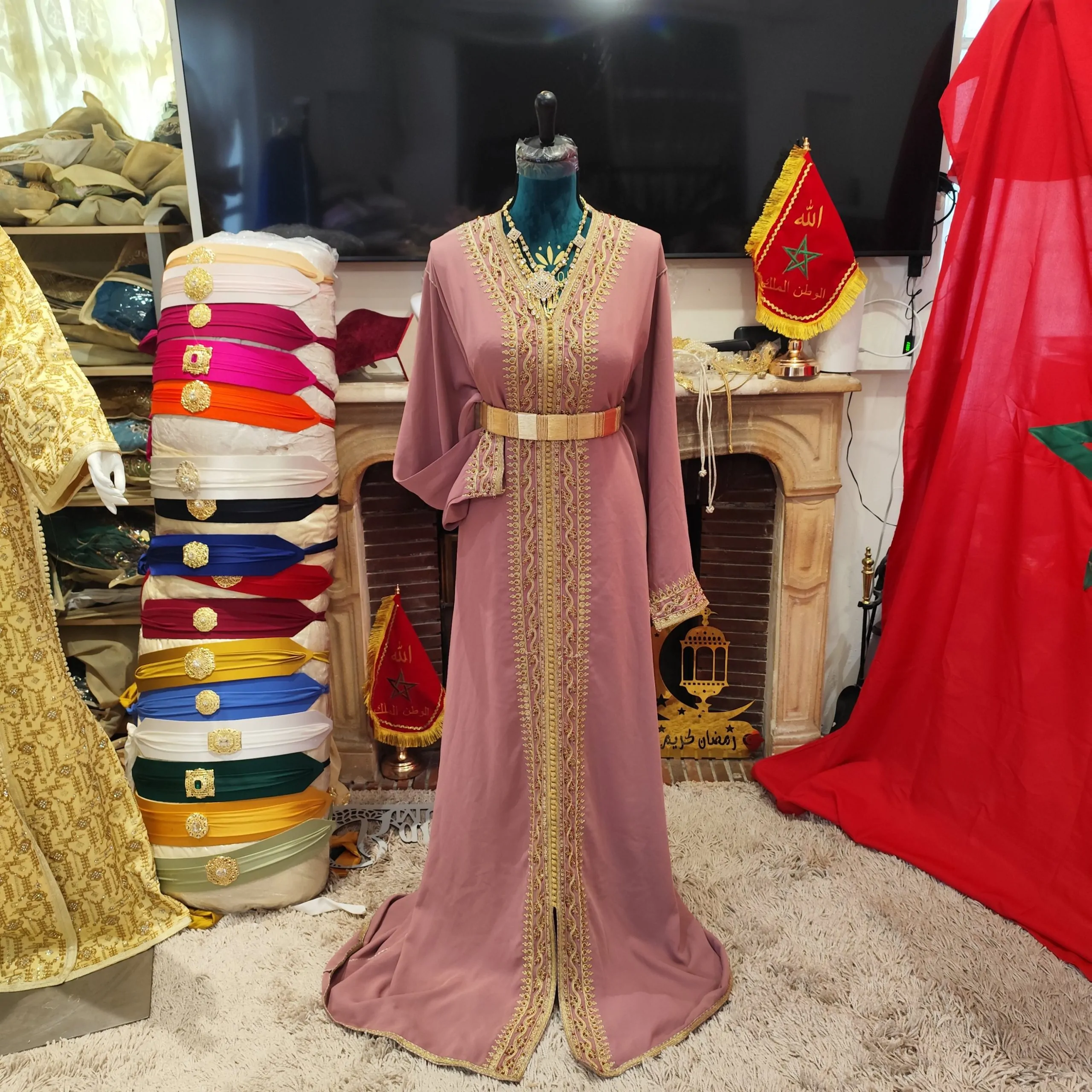 caftan marocain d occasion grande taille