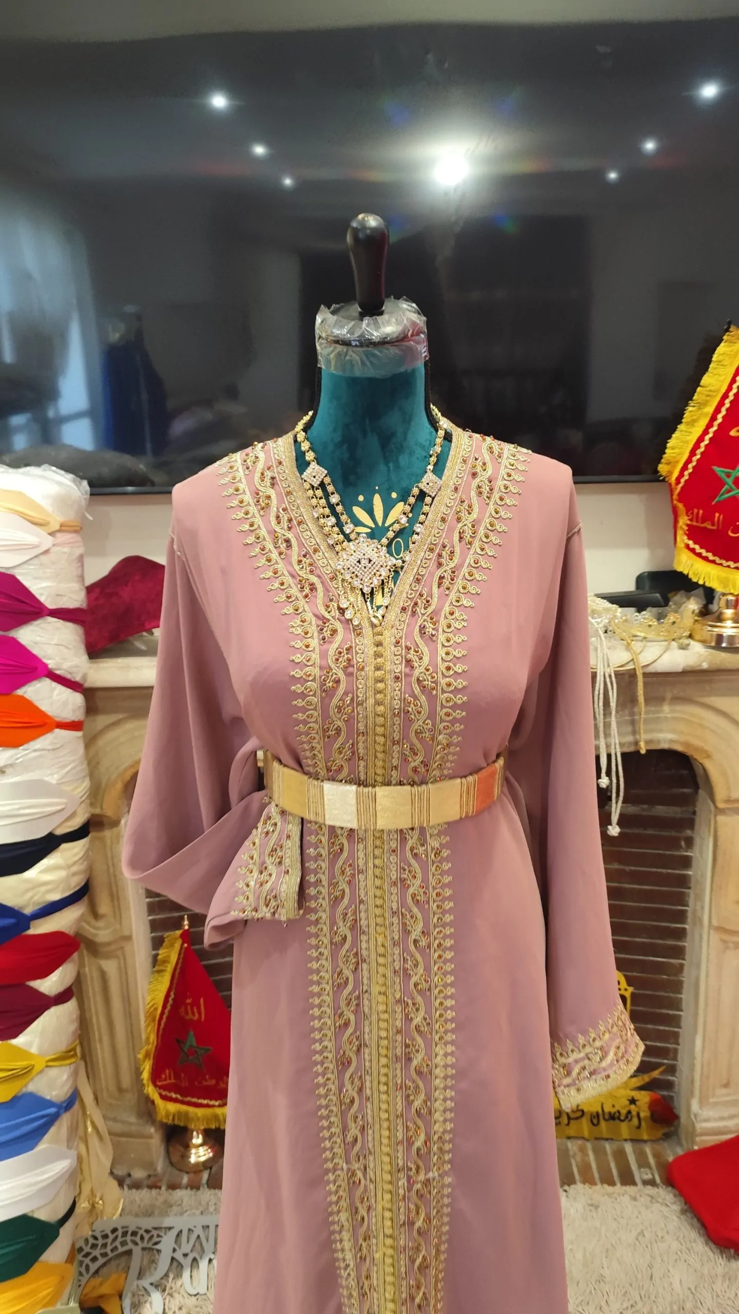 caftan marocain d occasion grande taille – Image 9