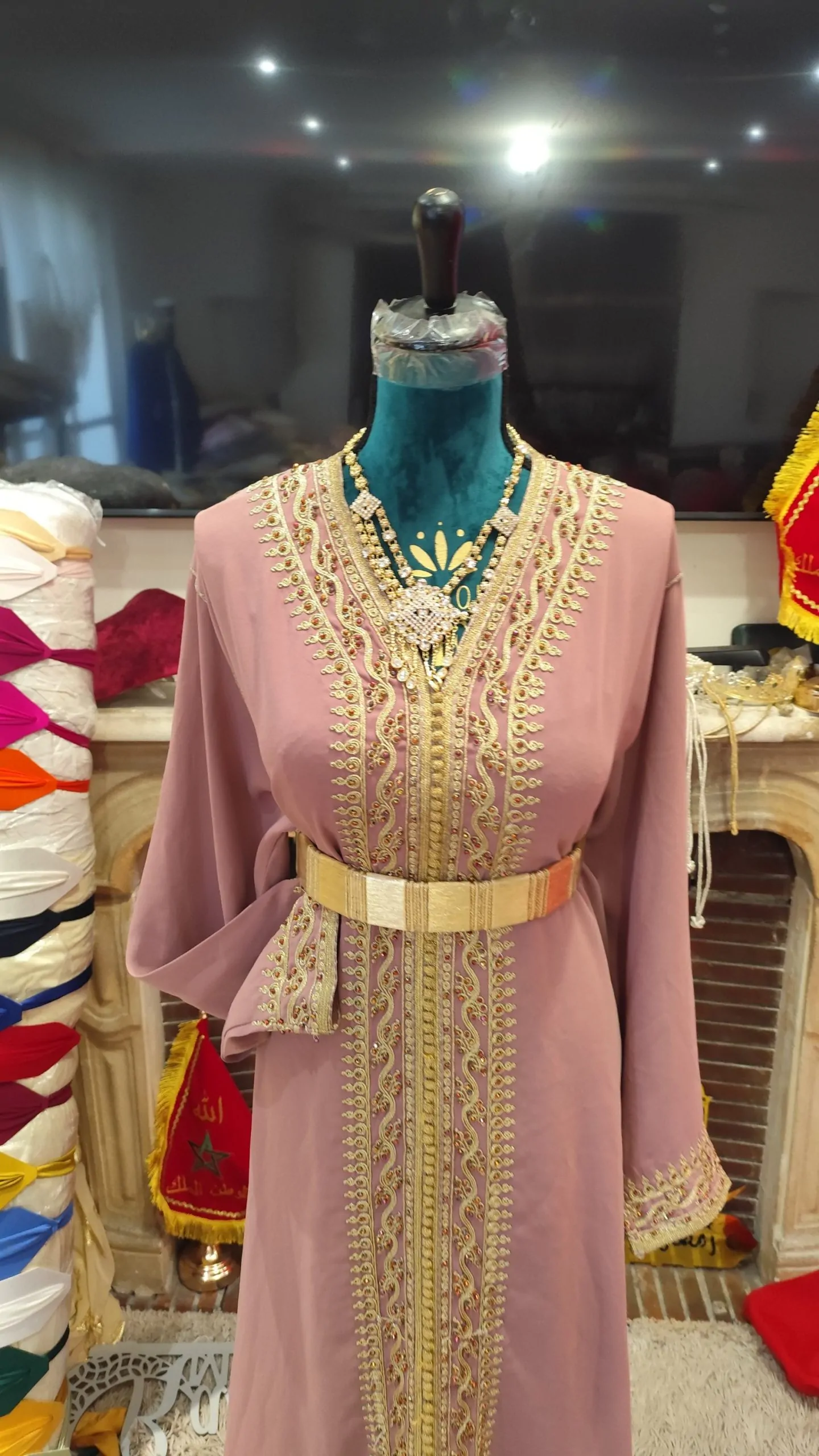 caftan marocain d occasion grande taille – Image 8