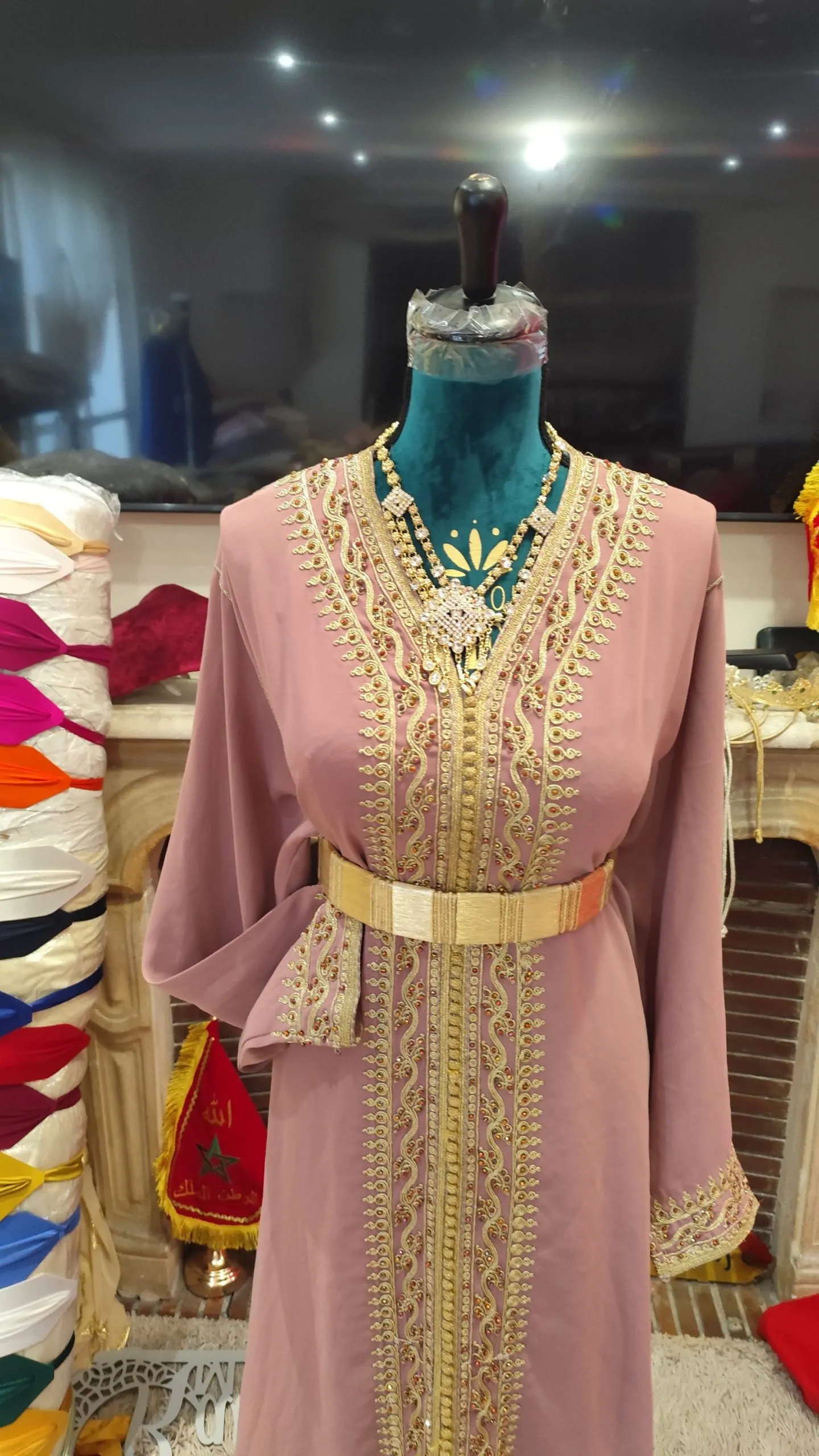 caftan marocain d occasion grande taille – Image 3