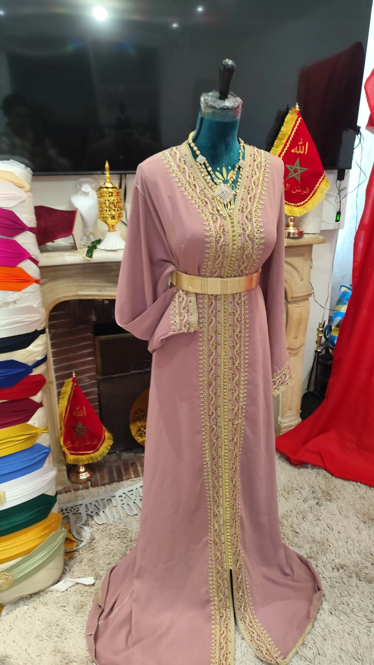 caftan marocain d occasion grande taille – Image 4