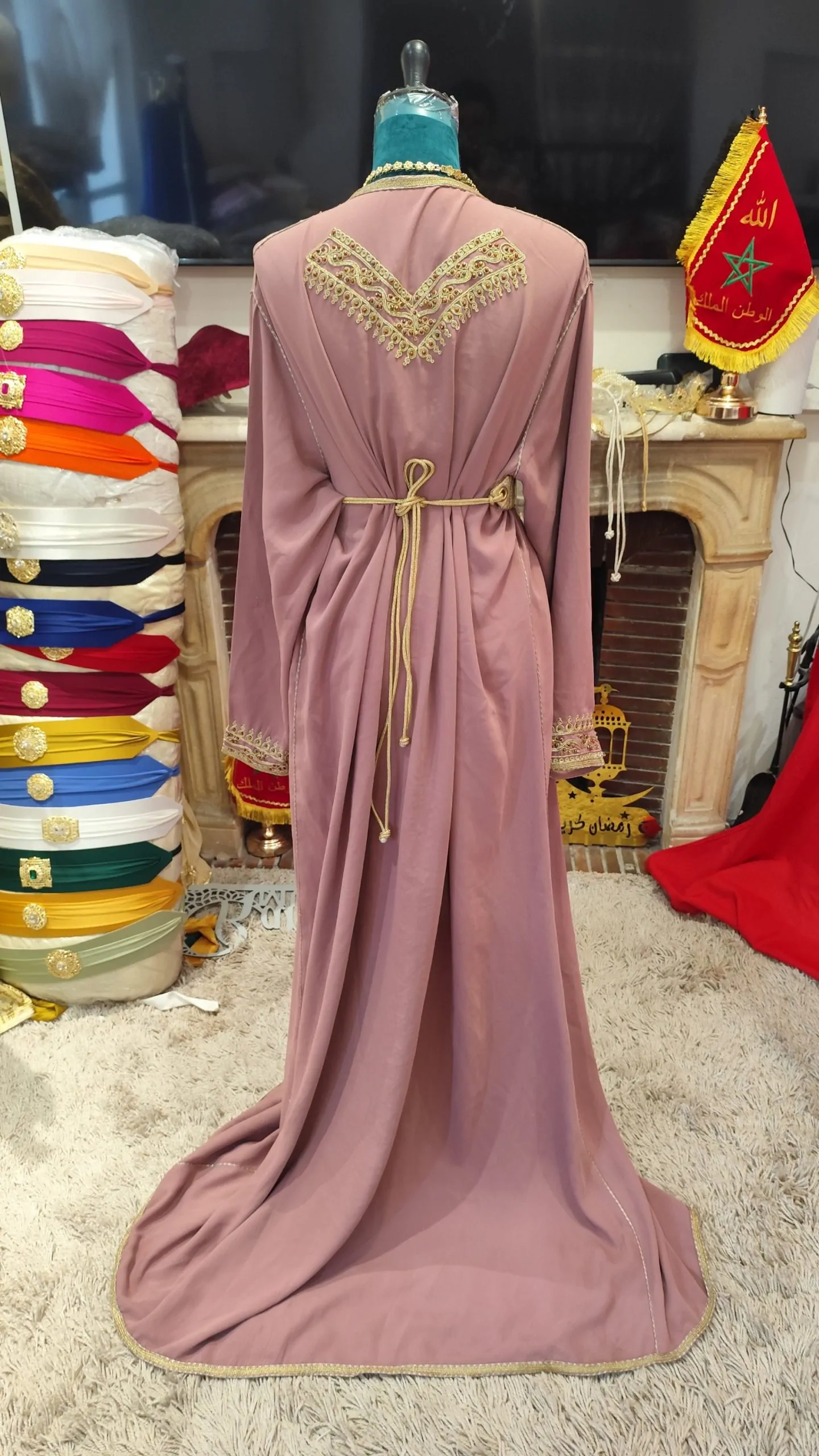 caftan marocain d occasion grande taille – Image 5