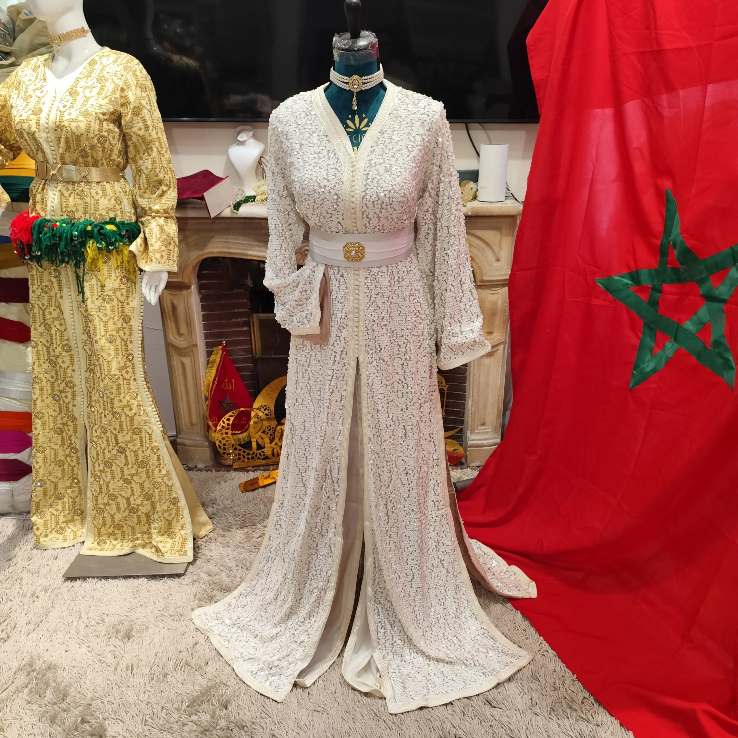 caftan marocain neuf doublé – Image 8