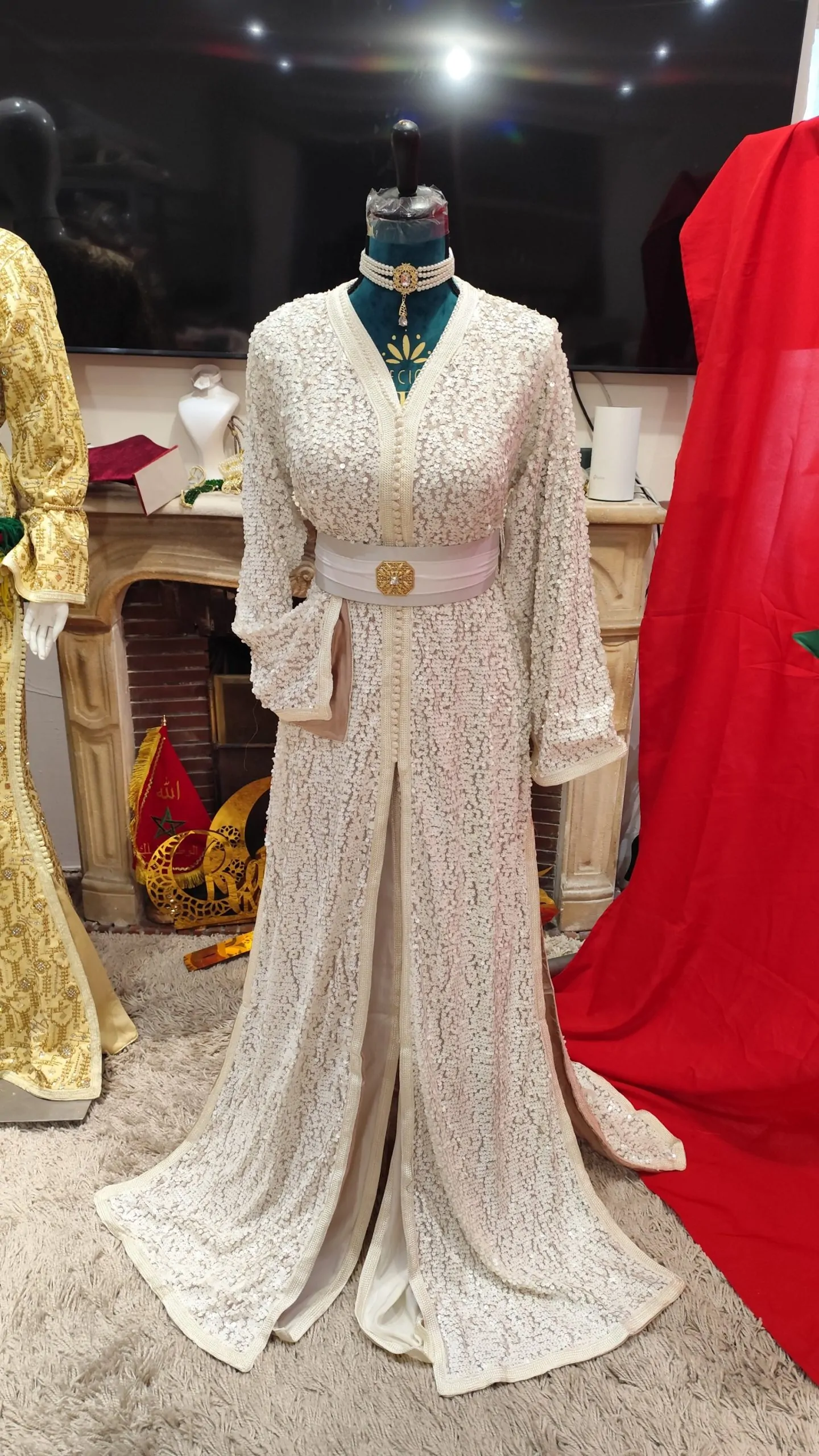 caftan marocain neuf doublé – Image 7