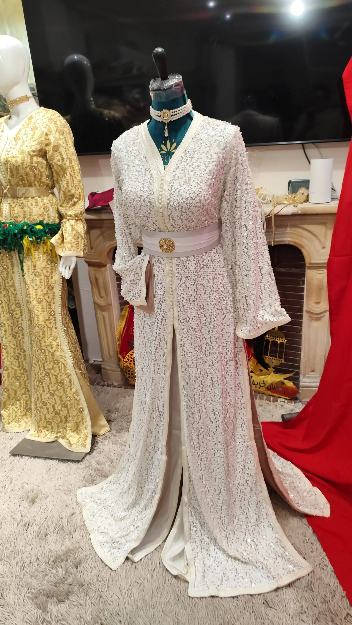 caftan marocain neuf doublé – Image 4