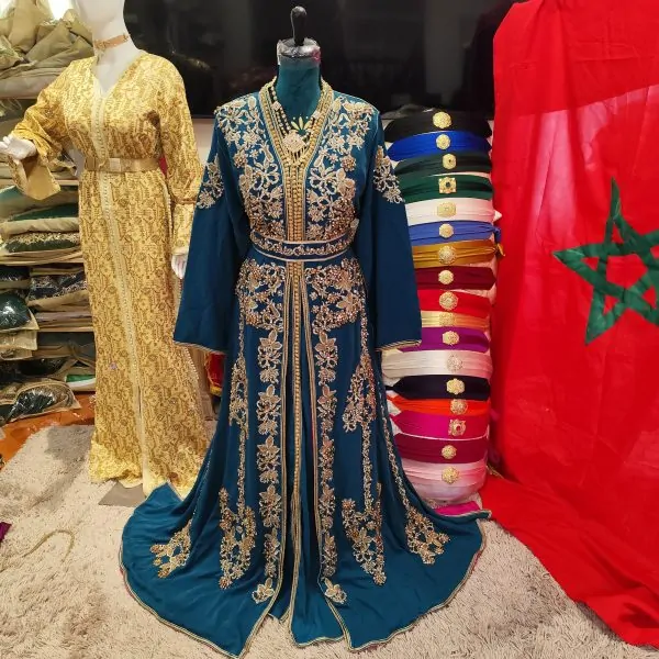 Caftano marocchino nuovo foderato