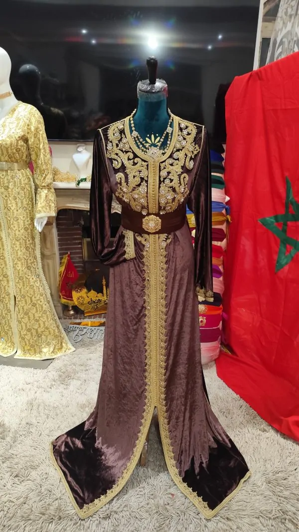 Gebrauchter marokkanischer Kaftan — photo 6