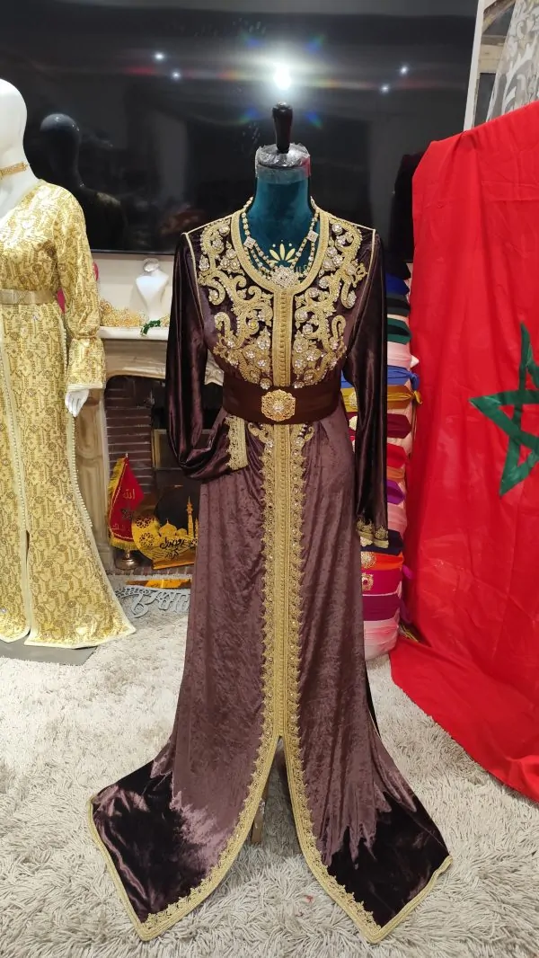 Gebrauchter marokkanischer Kaftan — photo 9