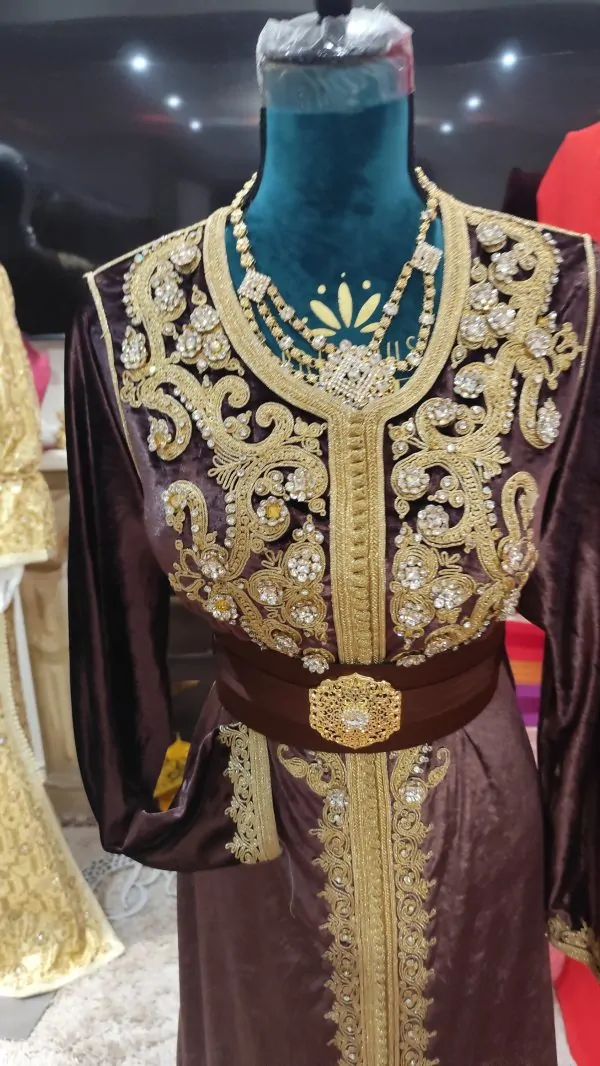 Gebrauchter marokkanischer Kaftan — photo 10